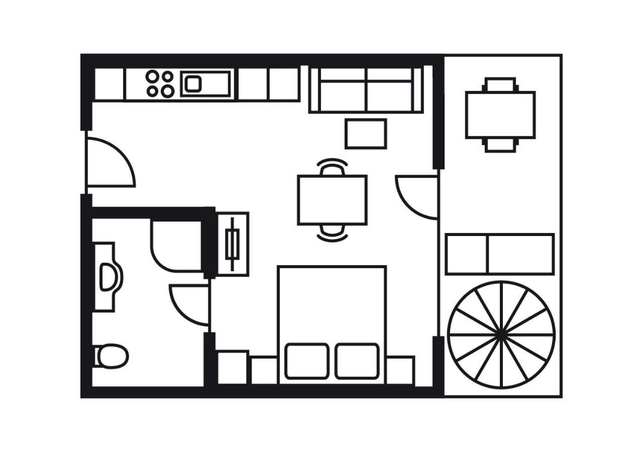 Appartement Tschivon Schenna Eksteriør billede