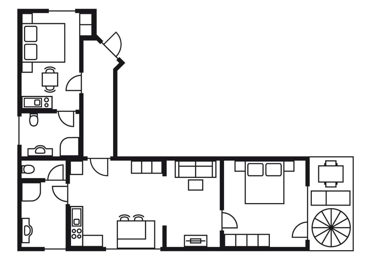 Appartement Tschivon Schenna Eksteriør billede